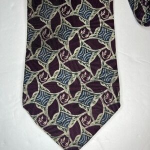 Robert‎ Talbott Nordstrom Silk Necktie Abstract Geometric Print Tie 0345
